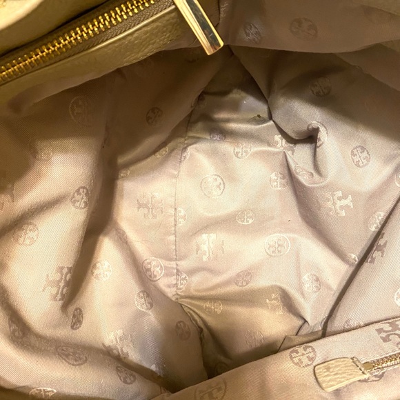 Authentic Tory Burch slouchy tote - Picture 4 of 5